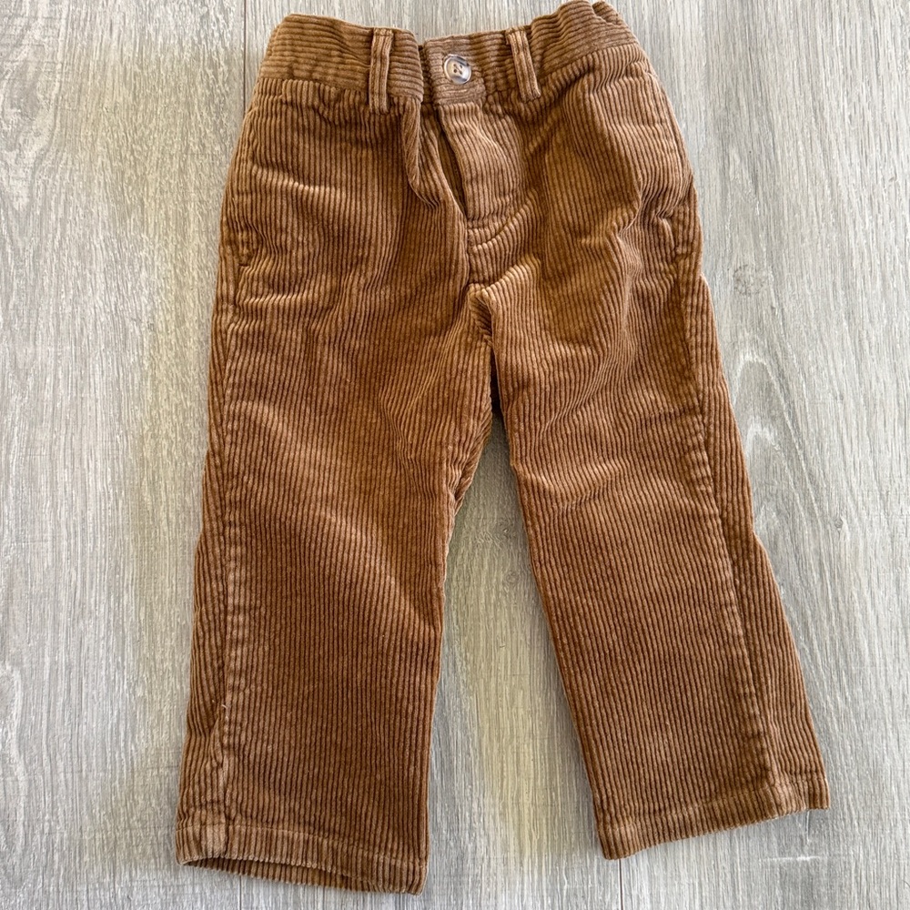Ralph Lauren Toddler Corduroy Pants in Brown 18m